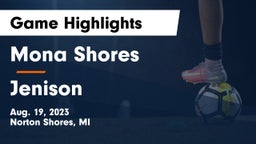 Mona Shores  vs Jenison   Game Highlights - Aug. 19, 2023