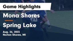 Mona Shores  vs Spring Lake  Game Highlights - Aug. 26, 2023