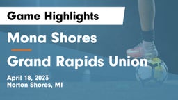 Mona Shores  vs Grand Rapids Union Game Highlights - April 18, 2023