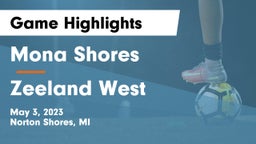 Mona Shores  vs Zeeland West  Game Highlights - May 3, 2023