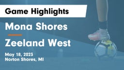 Mona Shores  vs Zeeland West  Game Highlights - May 18, 2023
