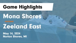 Mona Shores  vs Zeeland East  Game Highlights - May 14, 2024