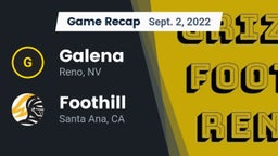 Recap: Galena  vs. Foothill  2022