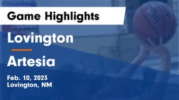 Lovington  vs Artesia  Game Highlights - Feb. 10, 2023