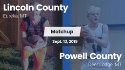 Matchup: Lincoln County High vs. Powell County  2019