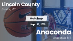 Matchup: Lincoln County High vs. Anaconda  2019