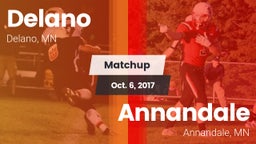 Matchup: Delano  vs. Annandale  2017