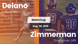 Matchup: Delano  vs. Zimmerman  2018