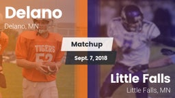 Matchup: Delano  vs. Little Falls 2018