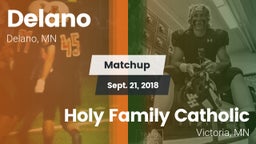Matchup: Delano  vs. Holy Family Catholic  2018