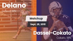 Matchup: Delano  vs. Dassel-Cokato  2018