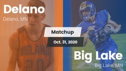 Matchup: Delano  vs. Big Lake  2020