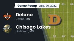 Recap: Delano  vs. Chisago Lakes  2022