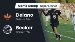 Recap: Delano  vs. Becker  2022