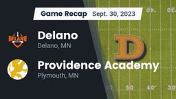 Recap: Delano  vs. Providence Academy 2023