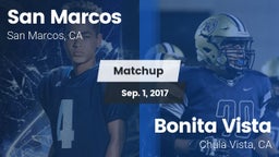 Matchup: San Marcos High vs. Bonita Vista  2017