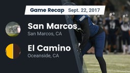 Recap: San Marcos  vs. El Camino  2017