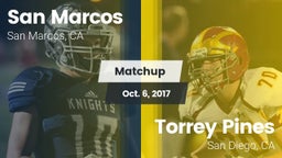 Matchup: San Marcos High vs. Torrey Pines  2017