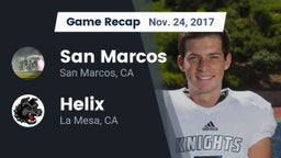 Recap: San Marcos  vs. Helix  2017
