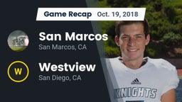 Recap: San Marcos  vs. Westview  2018