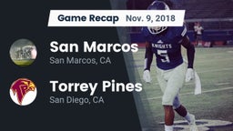 Recap: San Marcos  vs. Torrey Pines  2018