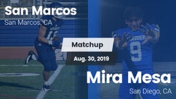 Matchup: San Marcos High vs. Mira Mesa  2019