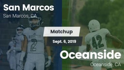 Matchup: San Marcos High vs. Oceanside  2019