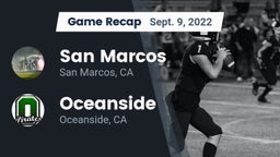 Recap: San Marcos  vs. Oceanside  2022