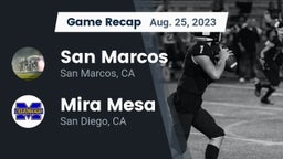 Recap: San Marcos  vs. Mira Mesa  2023