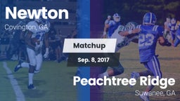 Matchup: Newton  vs. Peachtree Ridge  2017
