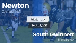 Matchup: Newton  vs. South Gwinnett  2017