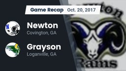 Recap: Newton  vs. Grayson  2017