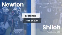 Matchup: Newton  vs. Shiloh  2017