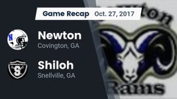 Recap: Newton  vs. Shiloh  2017
