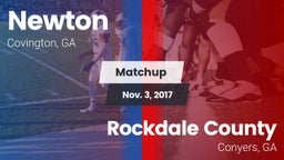 Matchup: Newton  vs. Rockdale County  2017