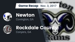 Recap: Newton  vs. Rockdale County  2017