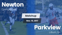 Matchup: Newton  vs. Parkview  2017