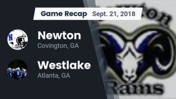 Recap: Newton  vs. Westlake  2018