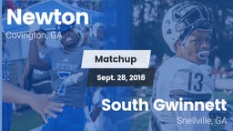 Matchup: Newton  vs. South Gwinnett  2018