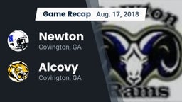 Recap: Newton  vs. Alcovy  2018