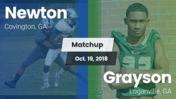 Matchup: Newton  vs. Grayson  2018