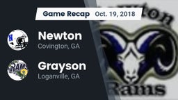 Recap: Newton  vs. Grayson  2018