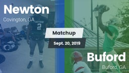 Matchup: Newton  vs. Buford  2019