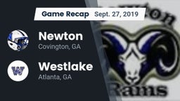 Recap: Newton  vs. Westlake  2019