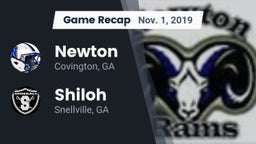 Recap: Newton  vs. Shiloh  2019