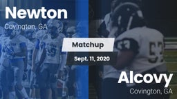 Matchup: Newton  vs. Alcovy  2020