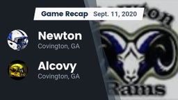 Recap: Newton  vs. Alcovy  2020