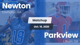 Matchup: Newton  vs. Parkview  2020