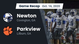 Recap: Newton  vs. Parkview  2020