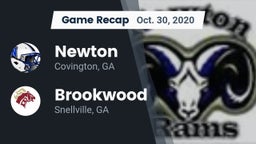 Recap: Newton  vs. Brookwood  2020